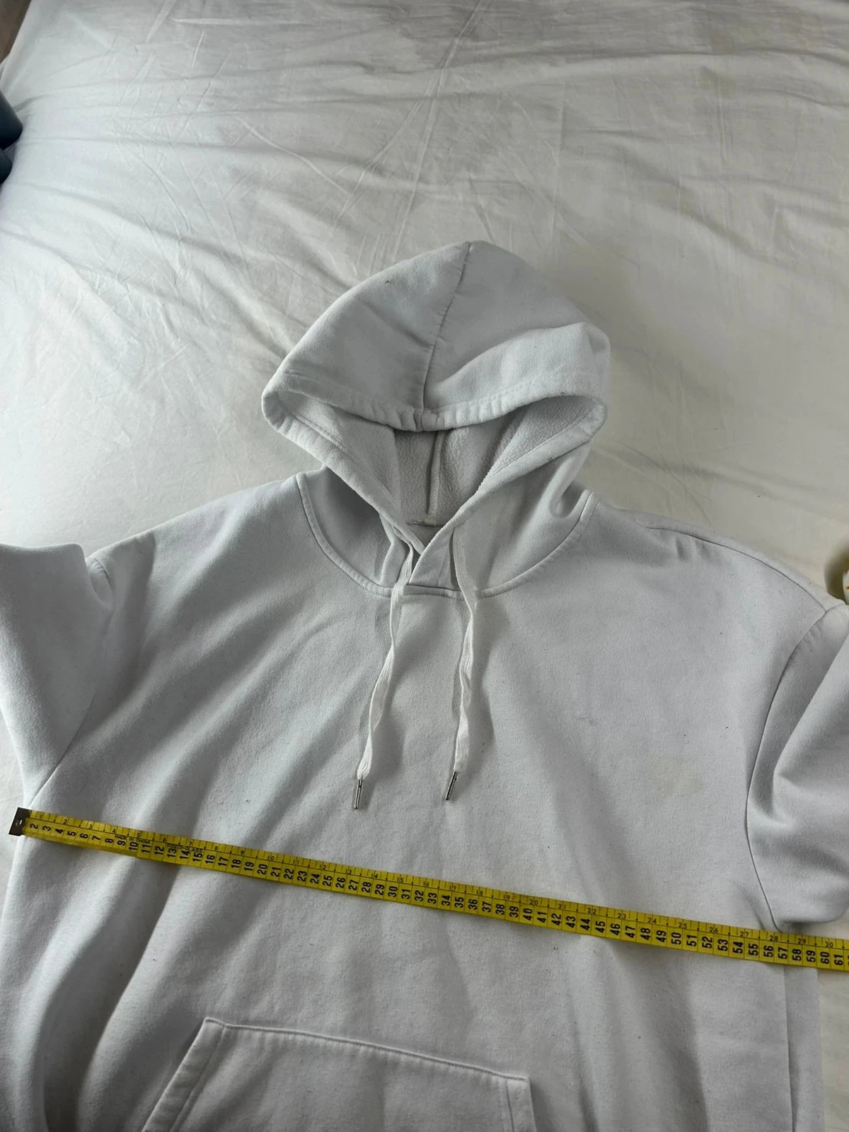 Vintage white hoodie – photo 9